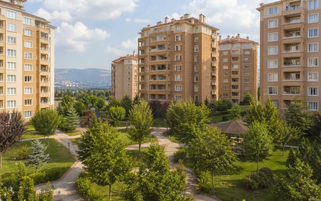 Temsili aile konut sitesi dış cephe görünümü