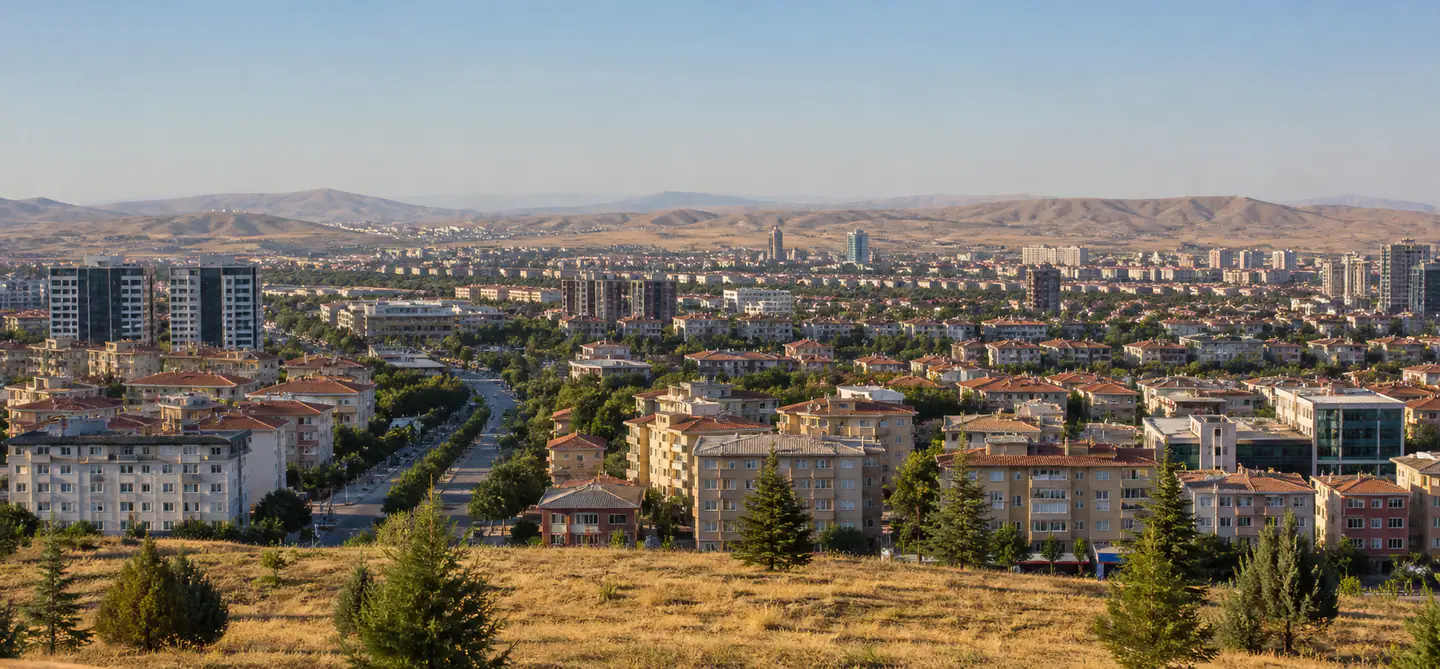 Türkiye genelinde proje geliştirmeye uygun şehir ve arsa görünümü