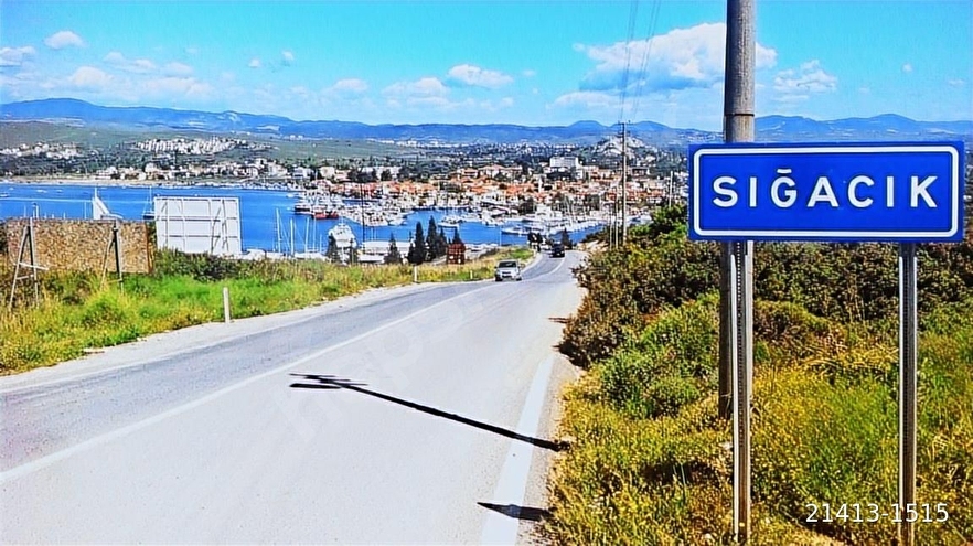 Sığacık’ta villa imarlı satılık arsa — 300 m², müstakil tapulu