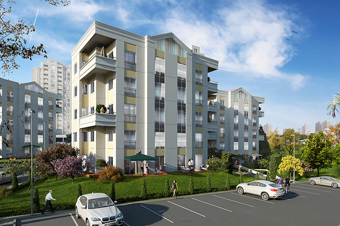 Banu Evleri Ispartakule 1 – 2 Etap proje görseli