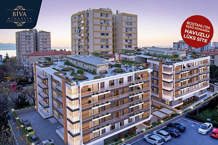 Bostanlı Bivalvia Residences proje görseli