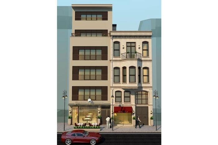Elysium Apartmenst Ortaköy proje görseli