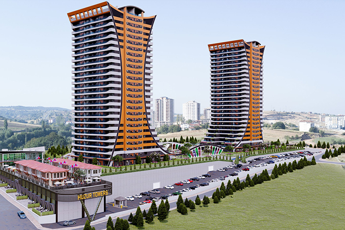 Huzur Towers proje görseli