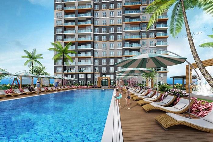 Kumburgaz 212 Sea Palm Residence proje görseli