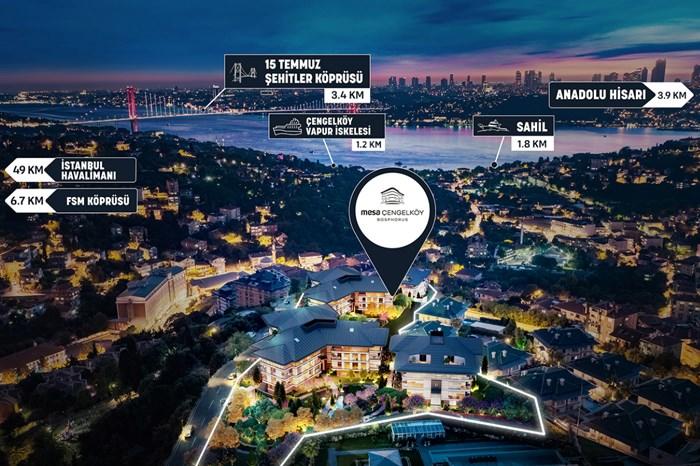 Mesa Çengelköy Bosphorus proje görseli