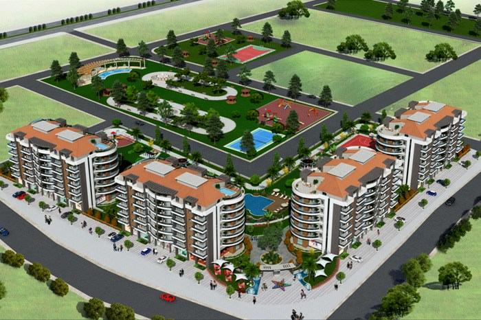 Milas Mavişehir Residence proje görseli