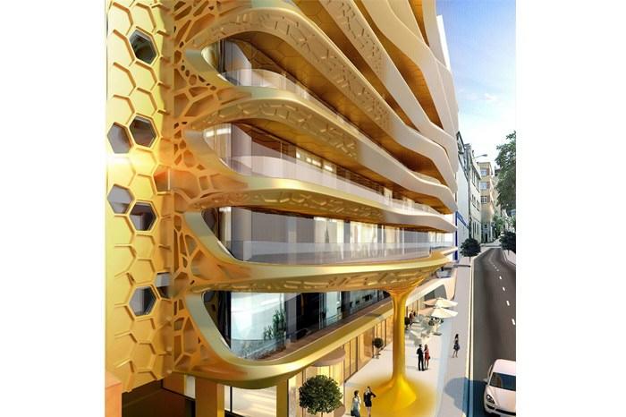 Taksim Petek Residence proje görseli