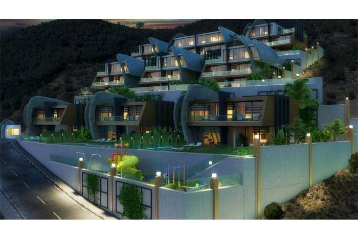 Tepe Modern Villaları proje görseli