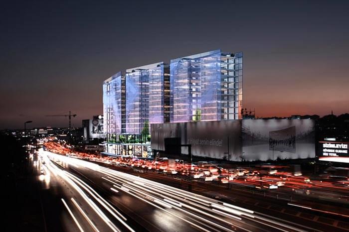 The İstanbul Merter Office proje görseli