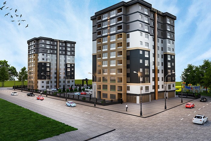 Tuha Park Konutları proje görseli