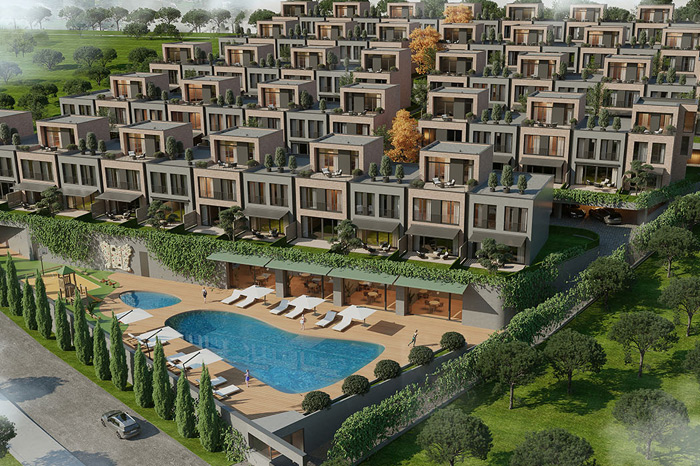 Villa Pino Kurtköy proje görseli